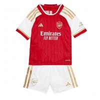 Fotballdrakt Barn Arsenal Hjemmedraktsett 2023-24 Kortermet (+ Korte bukser)